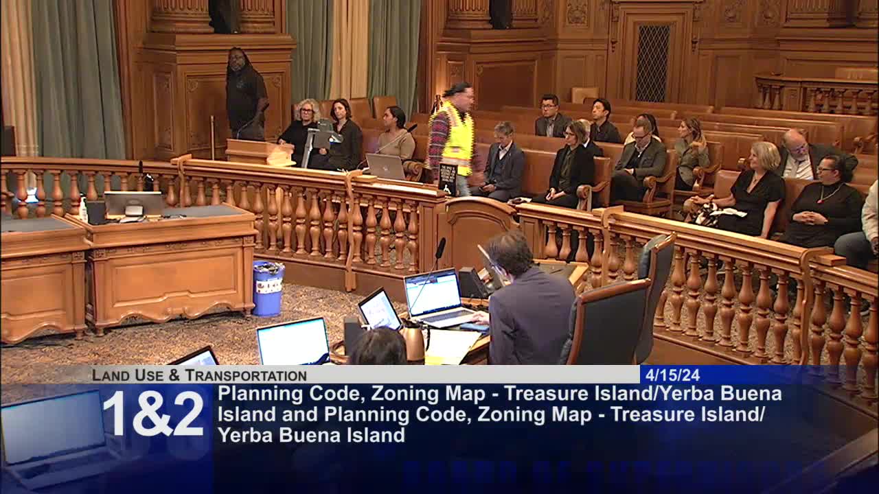 Alex Francois urges support for Treasure Island development's job training program