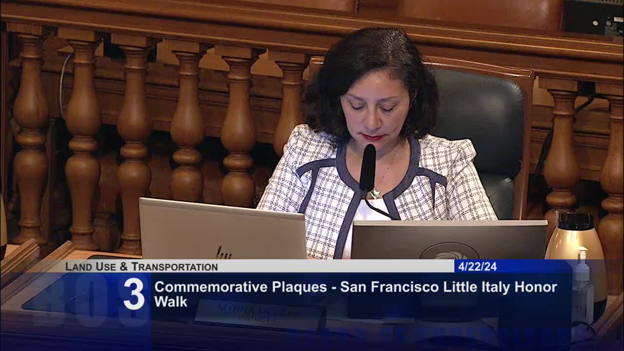 Supervisors approve installation of plaques honoring Italian leaders in San Francisco