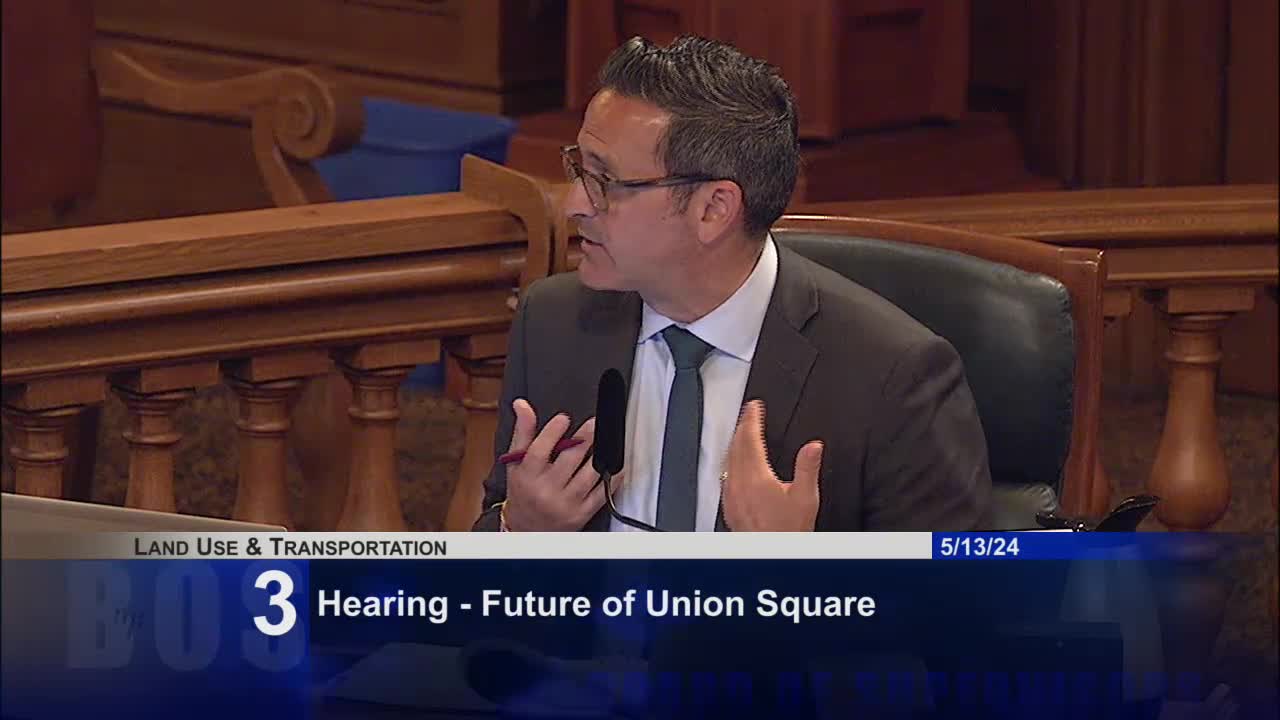 San Francisco Supervisors push for cohesive plan to revitalize Union Square