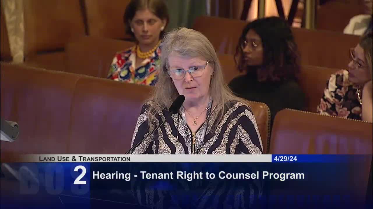 San Francisco supervisors hear impactful stories on tenant right to counsel program