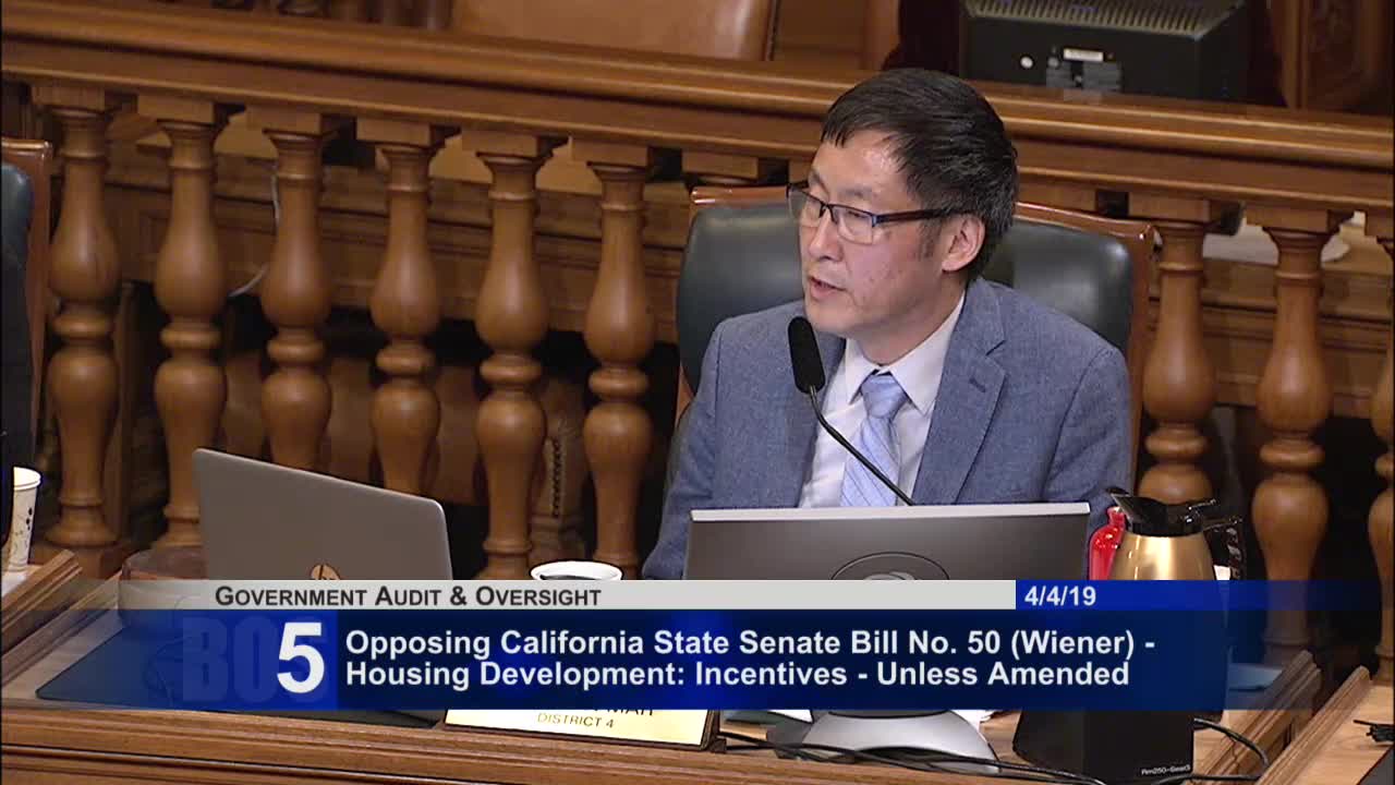 Supervisor Brown advocates for SB 50 to address San Francisco's housing crisis