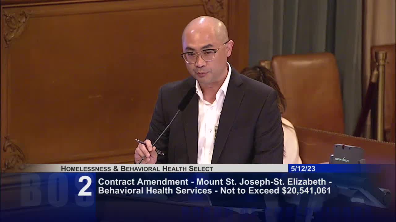 Supervisors discuss funding for Epiphany Center's substance use treatment programs