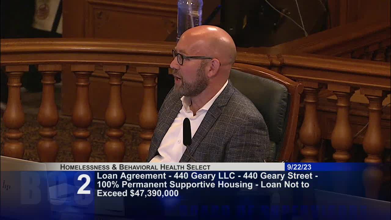 San Francisco buildings designated for permanent supportive housing to aid homeless population