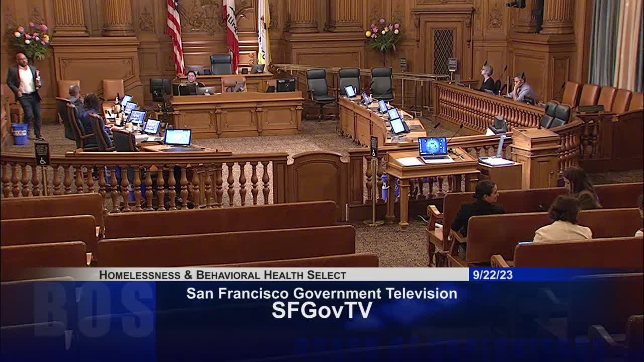 San Francisco Board prepares to approve $60M HUD grant application for homelessness support