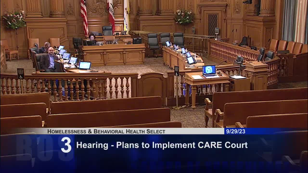 San Francisco Board discusses mental health support amid psychiatrist shortage
