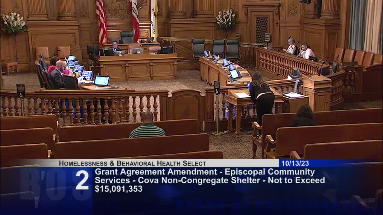 San Francisco approves $5.1M amendment for Kova Shelter operations extension