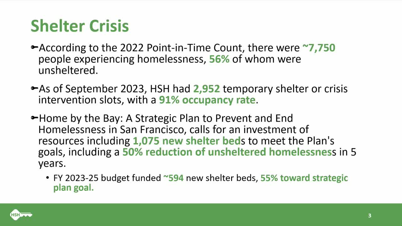 San Francisco committee seeks private donations to address housing needs