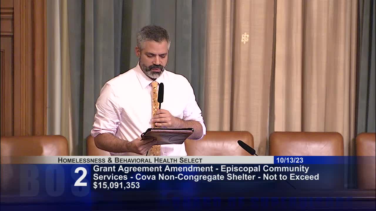 City officials demand corrective action from Episcopal Community Services on shelter compliance