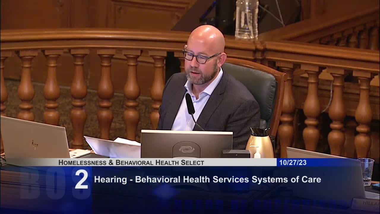 San Francisco Health Network officials discuss drug treatment accessibility in county jails