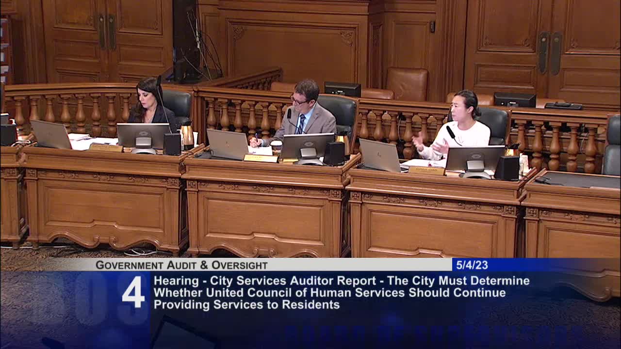 Supervisor questions reliance on Felton Institute as fiscal sponsor for key programs