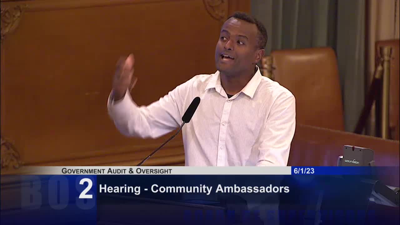 San Francisco supervisors debate funding for Community Ambassador Program amid public concerns