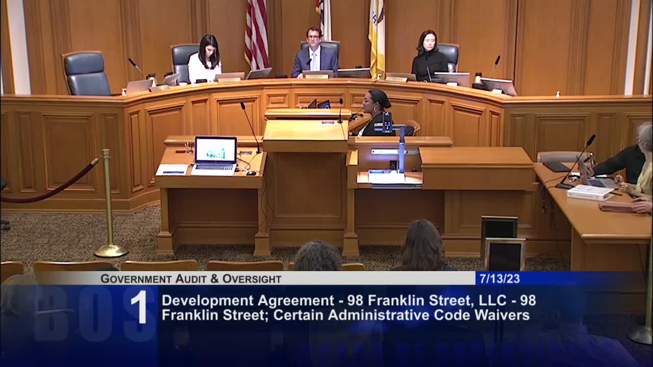 Supervisor Safaie proposes one-week deferment for water rate audit vote