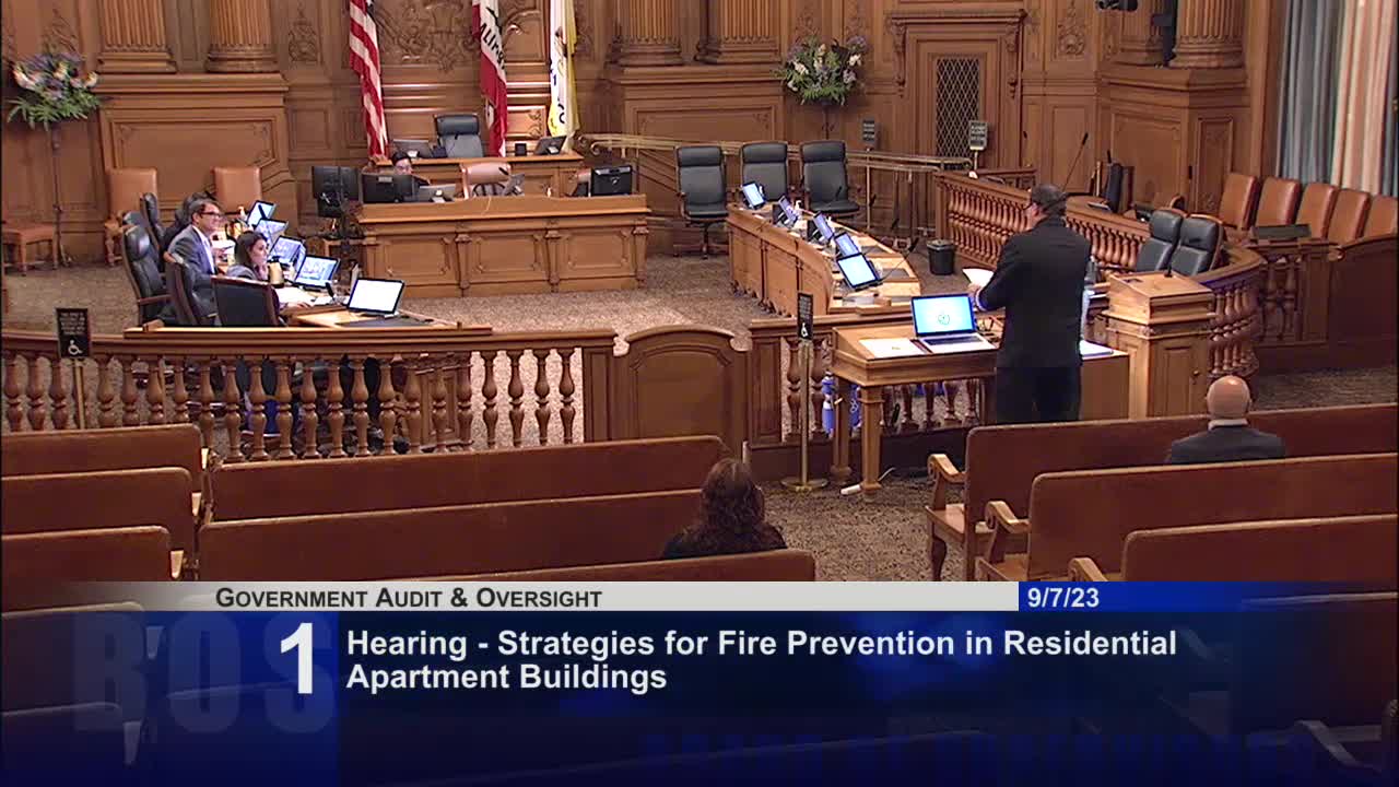 Supervisor Preston reviews fire safety policies following residential fire trends