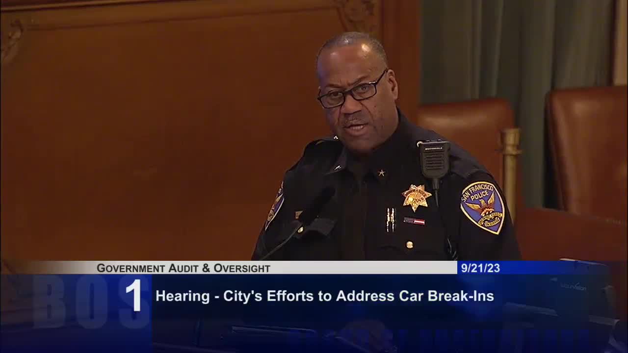 SFPD unveils bait car program amid rising auto burglaries and officer shortages