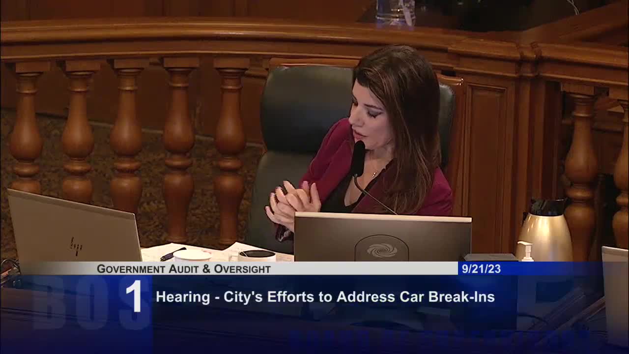 SFPD faces challenges with increasing property crime and low clearance rates