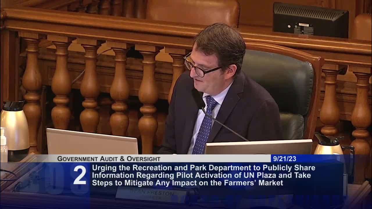 San Francisco farmers market faces two-year pilot relocation amid community concerns