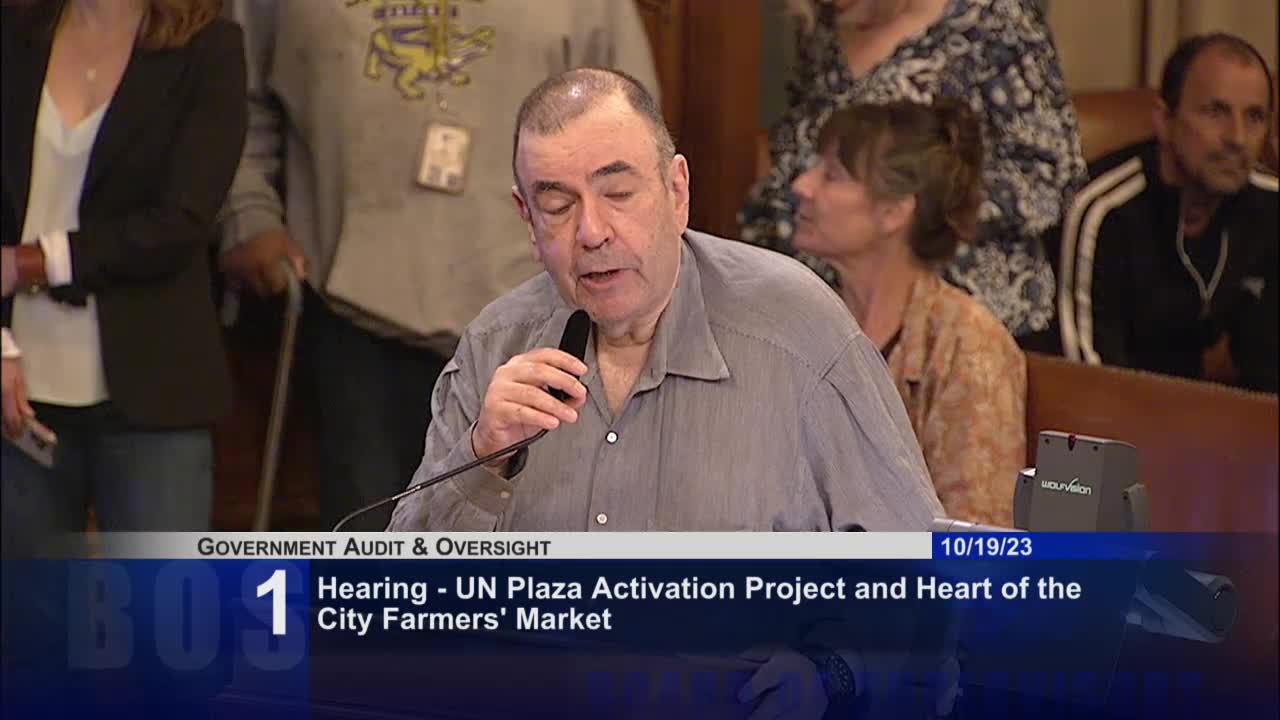 David Lewis criticizes lack of community input in Tenderloin proposal