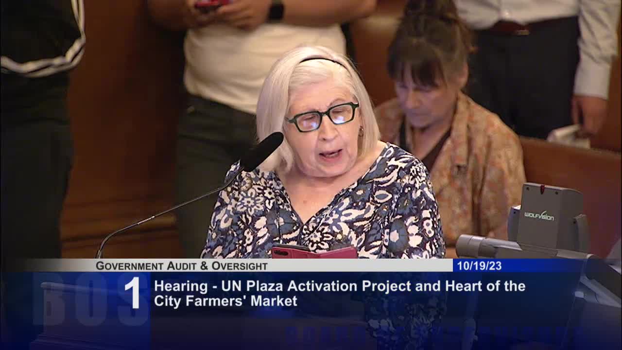 Community Leaders Critique San Francisco's UN Plaza Activation Plan for Lack of Engagement