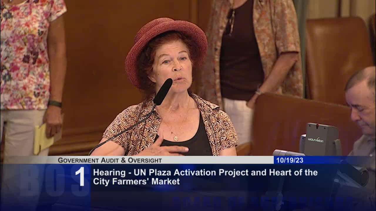 San Francisco community voices concerns over Farmers Market relocation plans