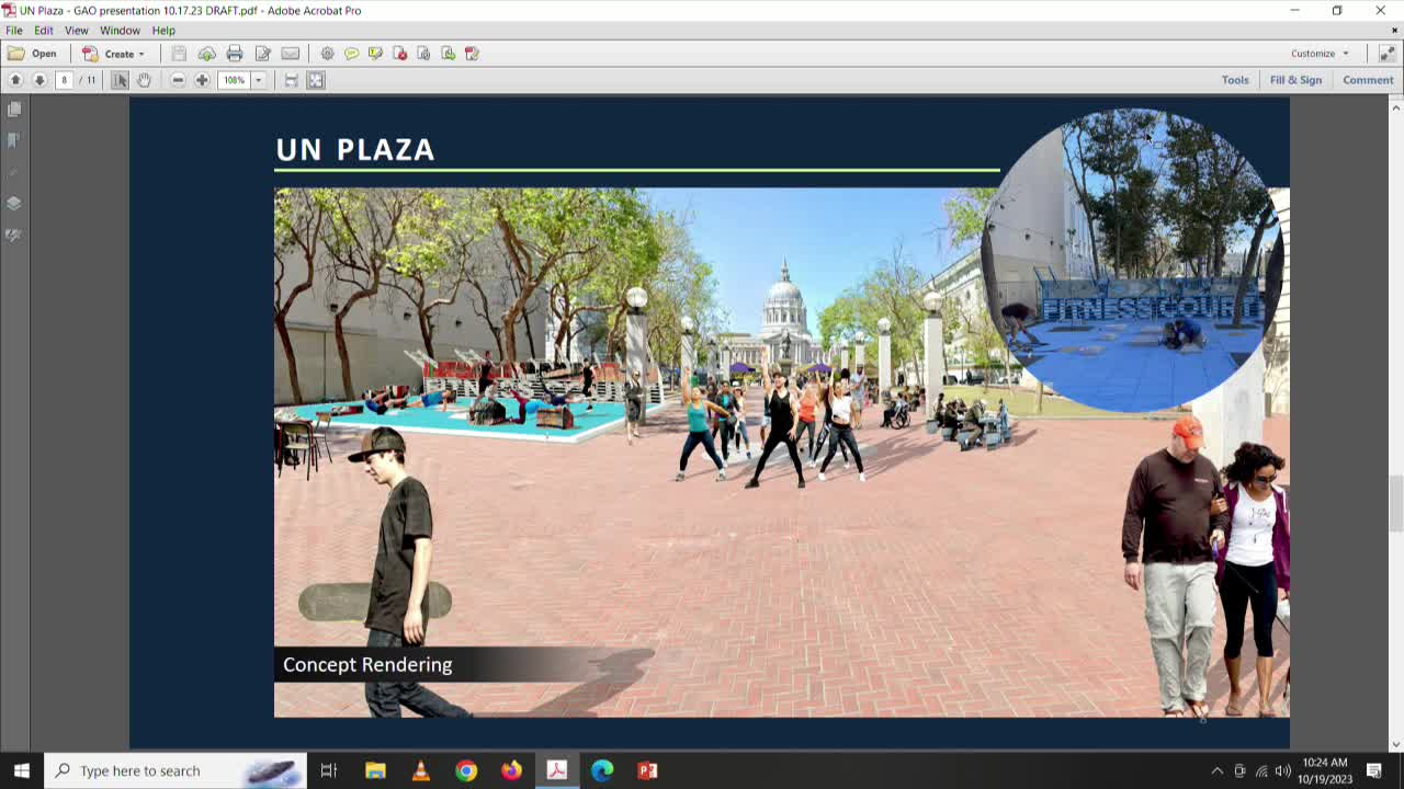 RecPark outlines two-year pilot project to activate UN Plaza despite community concerns