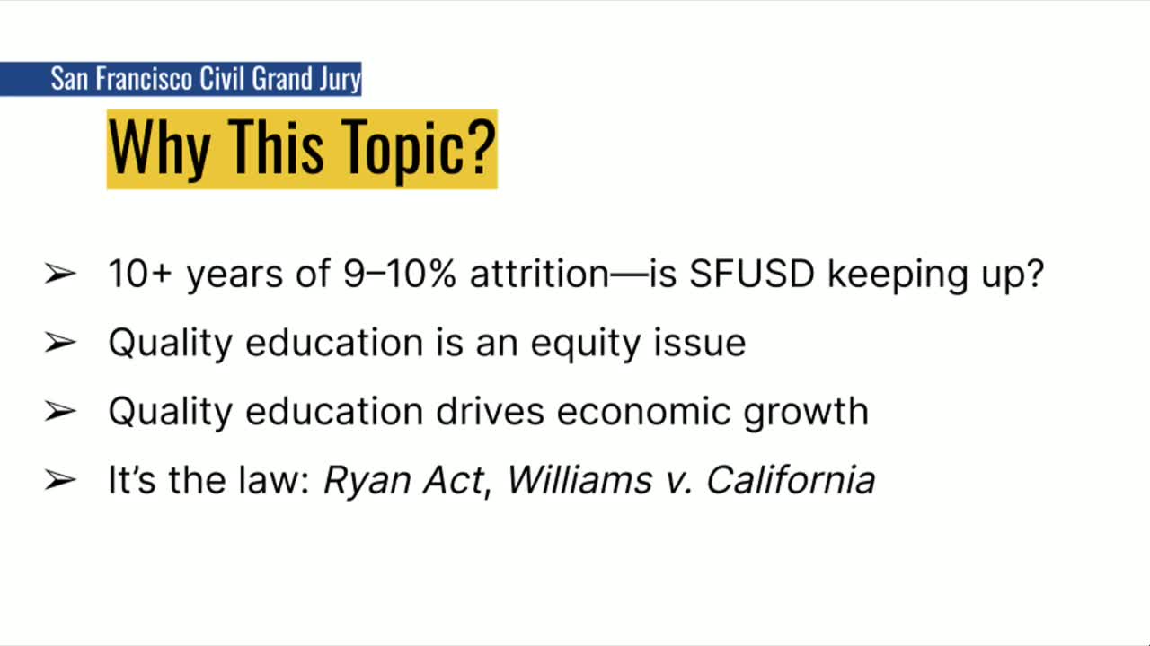 San Francisco faces critical teacher shortage with high ineffective teacher rates