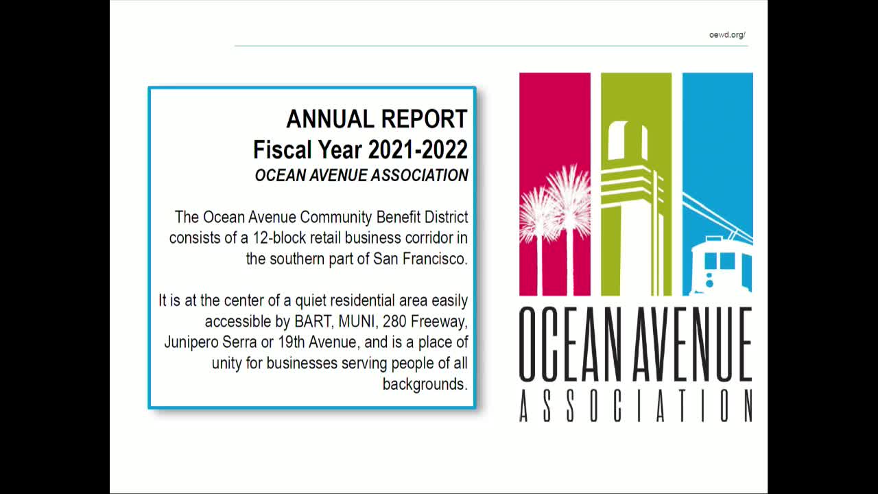 Community partners enhance Ocean Avenue with cleanups and business initiatives