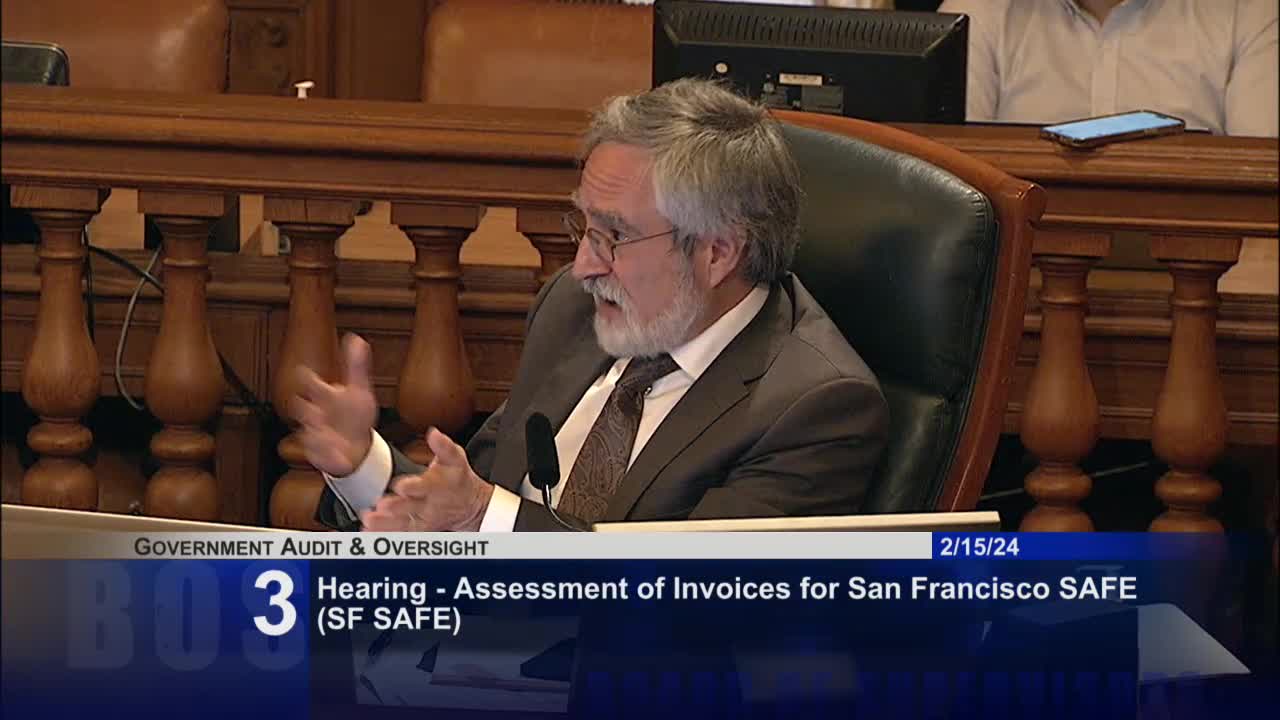 Audit reveals $3.8M in undocumented expenses by San Francisco Safe program