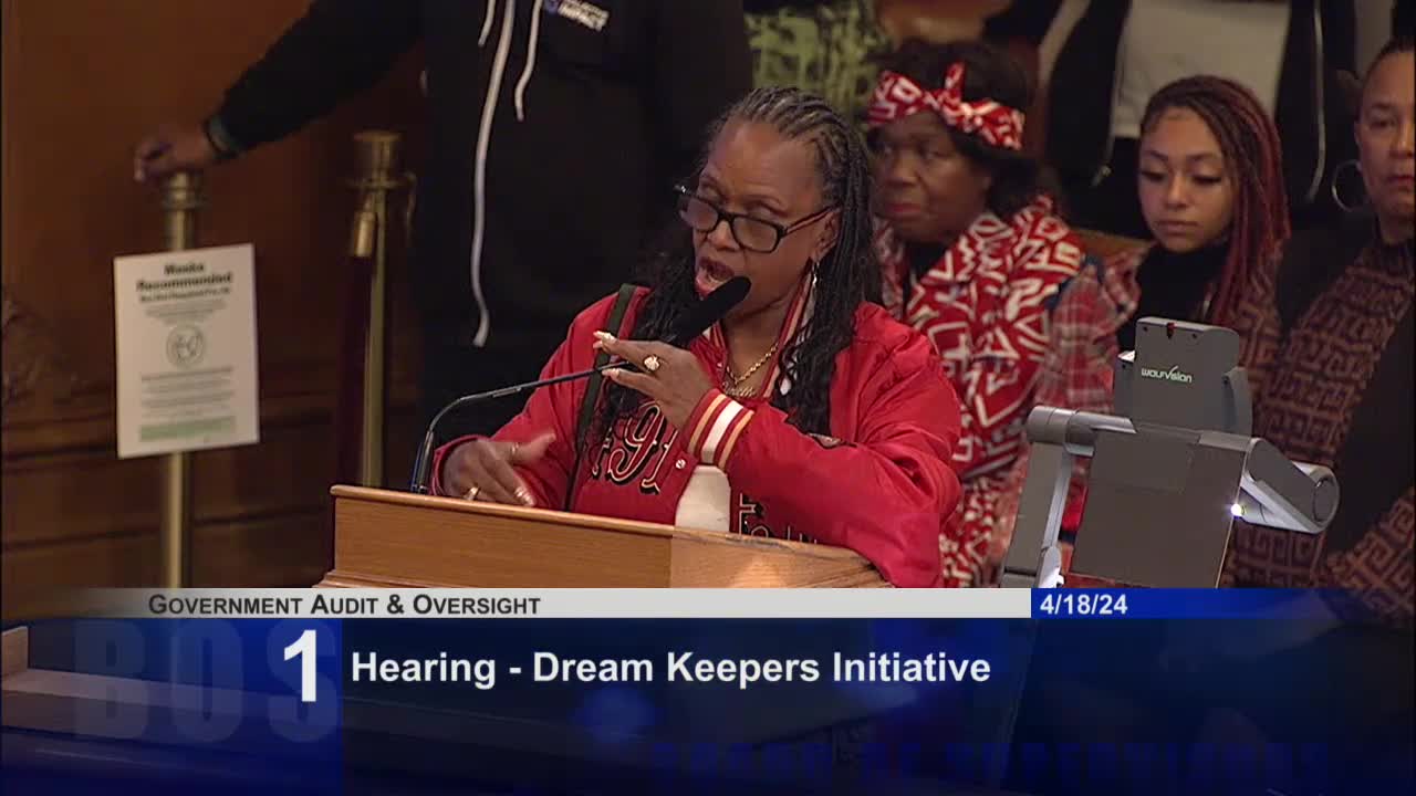 Community Leaders Highlight Impact of Dream Keeper Initiative at San Francisco Hearing
