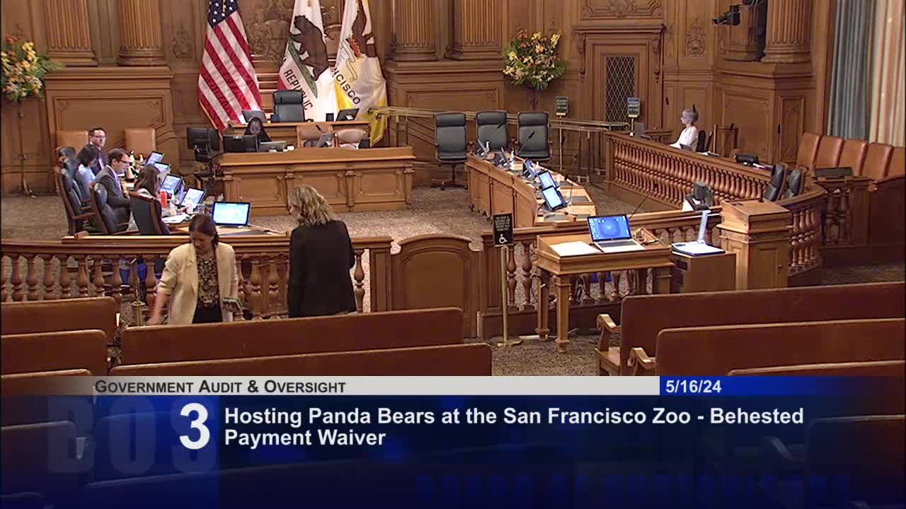 San Francisco supervisors challenge $25M panda enclosure amid youth program cuts