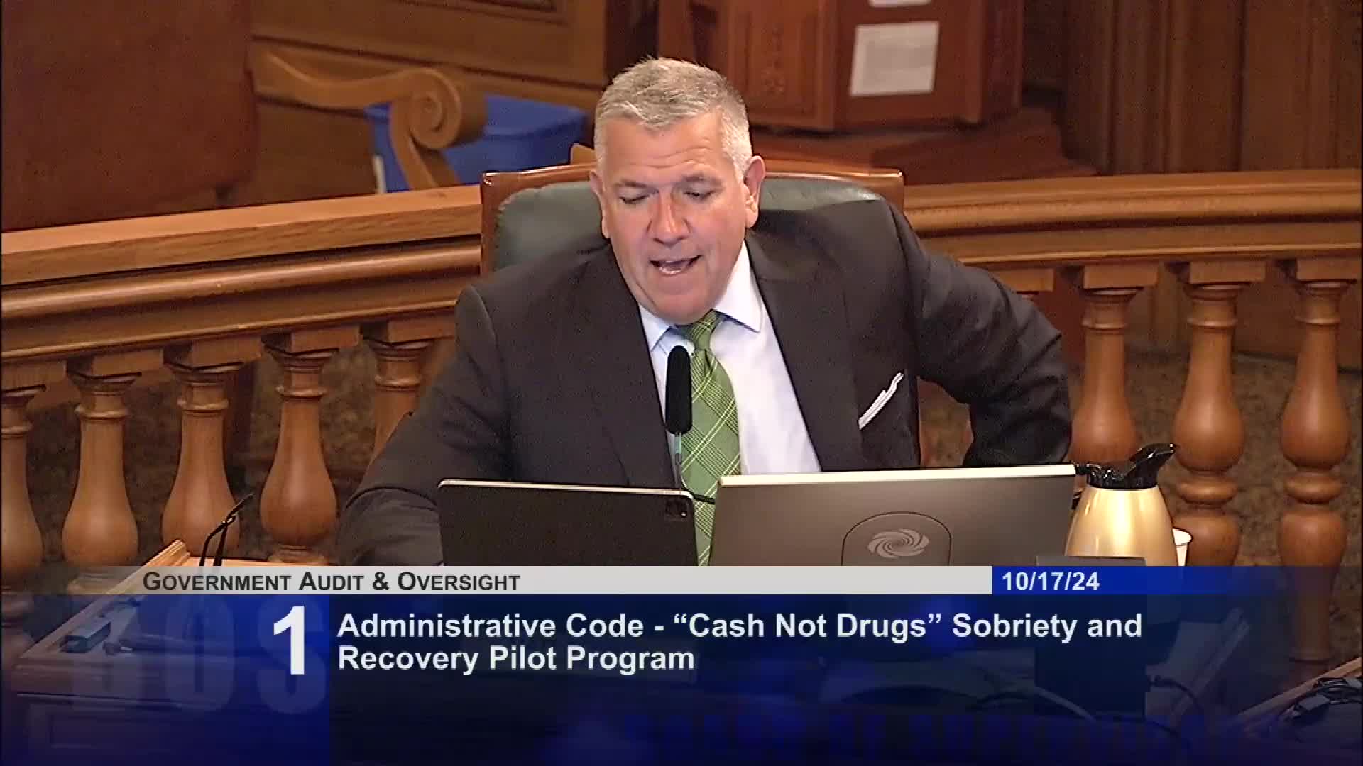 Supervisor Dorsey advocates new addiction recovery legislation in San Francisco