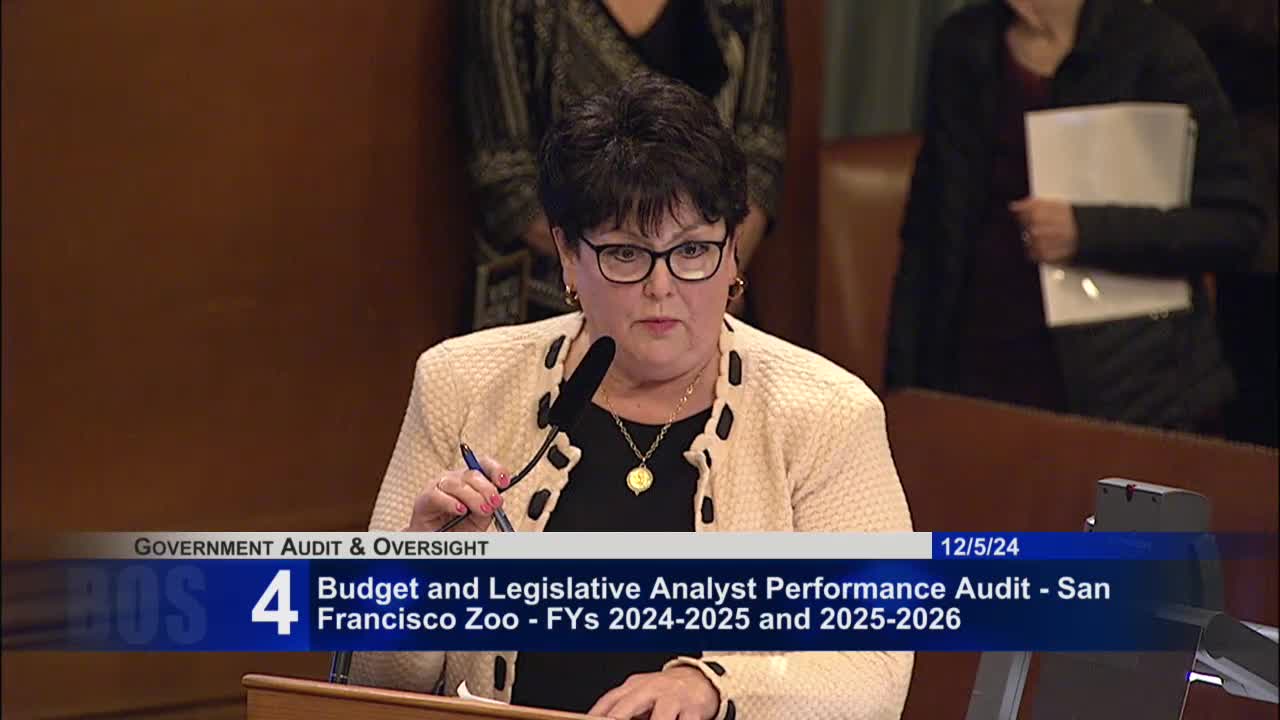 San Francisco Zoo board members advocate for changing lease agreement amid audit concerns