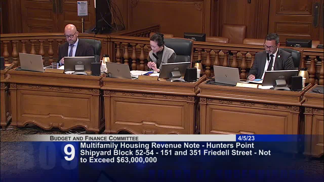 OCII seeks approval for $63M affordable housing bond for Hunters Point Shipyard