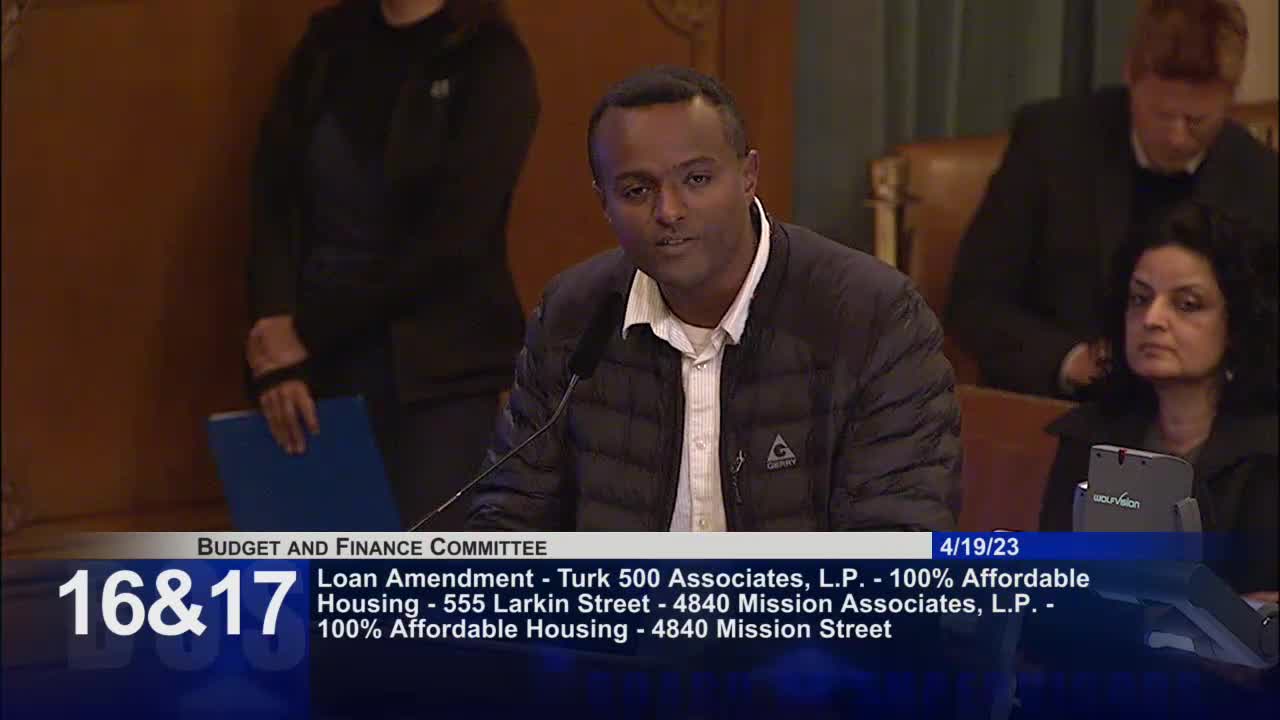 San Francisco housing advocate urges solutions for 555 Larkin and 4840 Mission projects