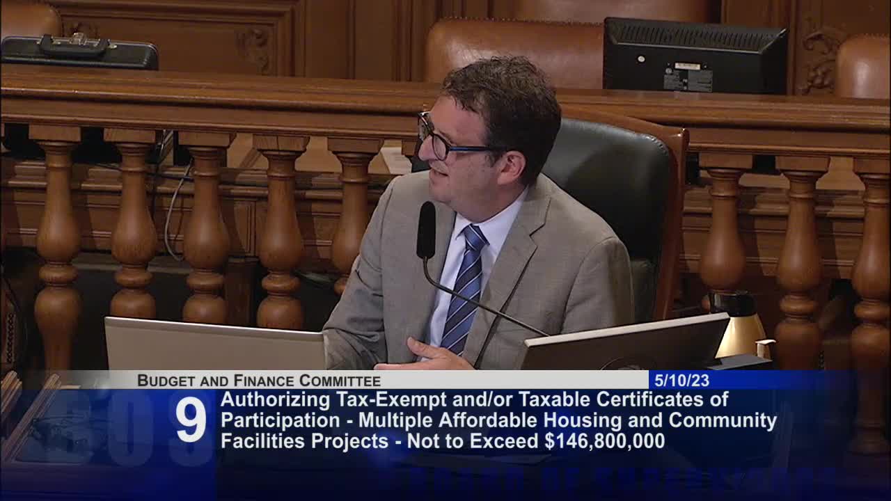 Committee urges quicker timeline for public housing repair funds report