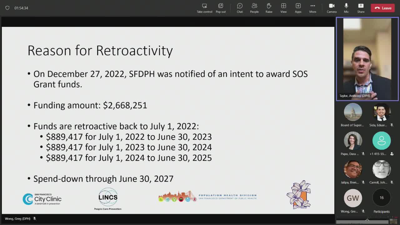 Vice Chair Mendelmann seeks co-sponsorship for health intervention grants