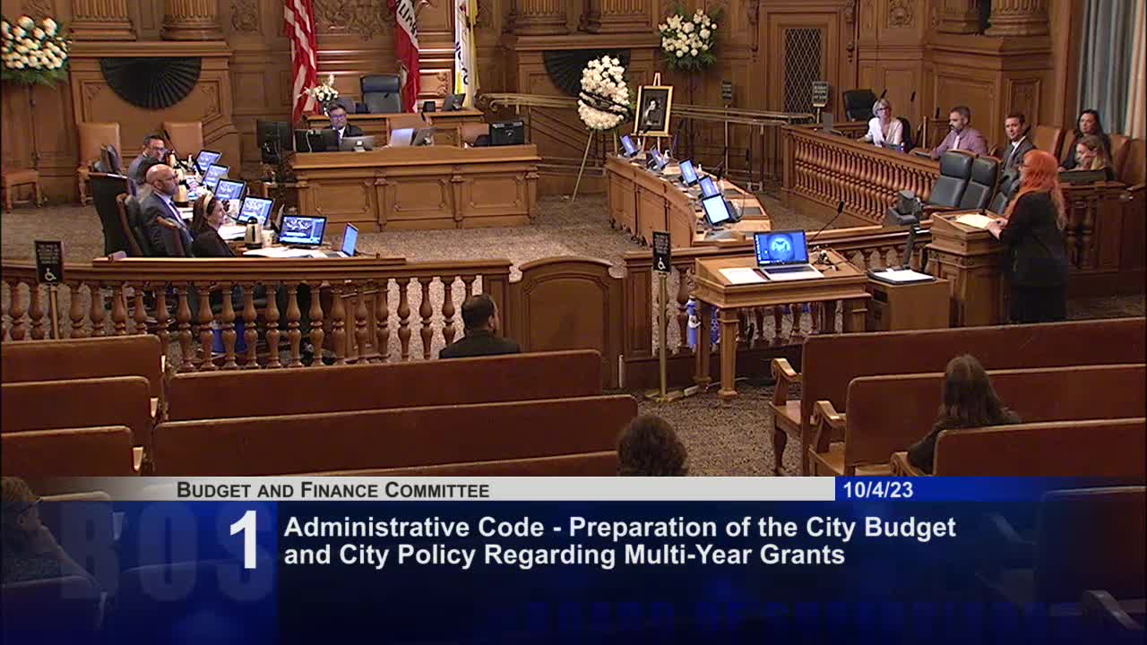 Supervisor Ronan proposes landmark legislation for San Francisco nonprofit funding stability