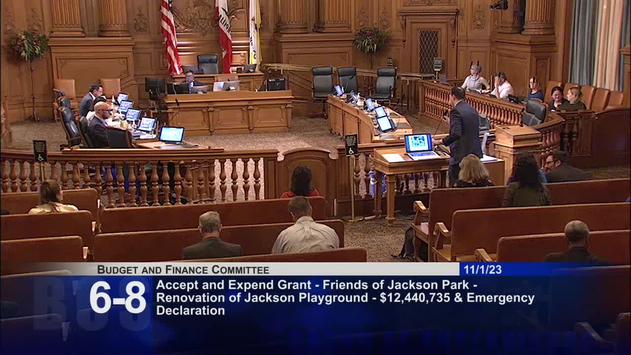 Rec and Park department approves emergency repairs for Stern Grove and Trocadero Clubhouse