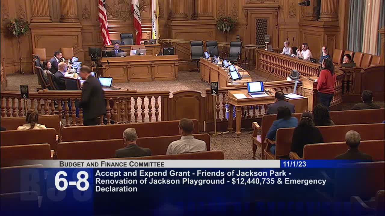Friends of Jackson Park secure $30M for park renovation in Potrero Hill