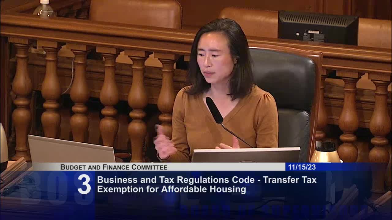 San Francisco supervisors advance legislation to support affordable housing development