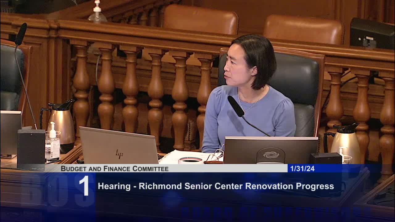 Building Inspection Department details permit violations at Richmond Senior Center