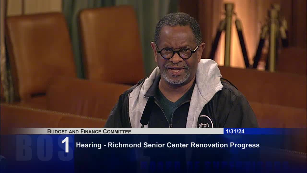 Project Manager Armando Vasquez oversees senior center renovations amid ongoing inspections