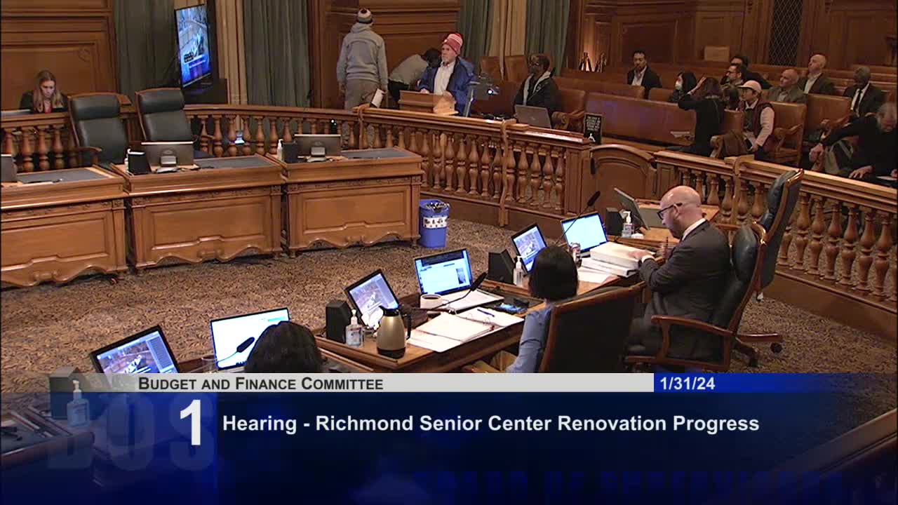 Seniors demand timely reopening of Richmond Senior Center amid construction delays