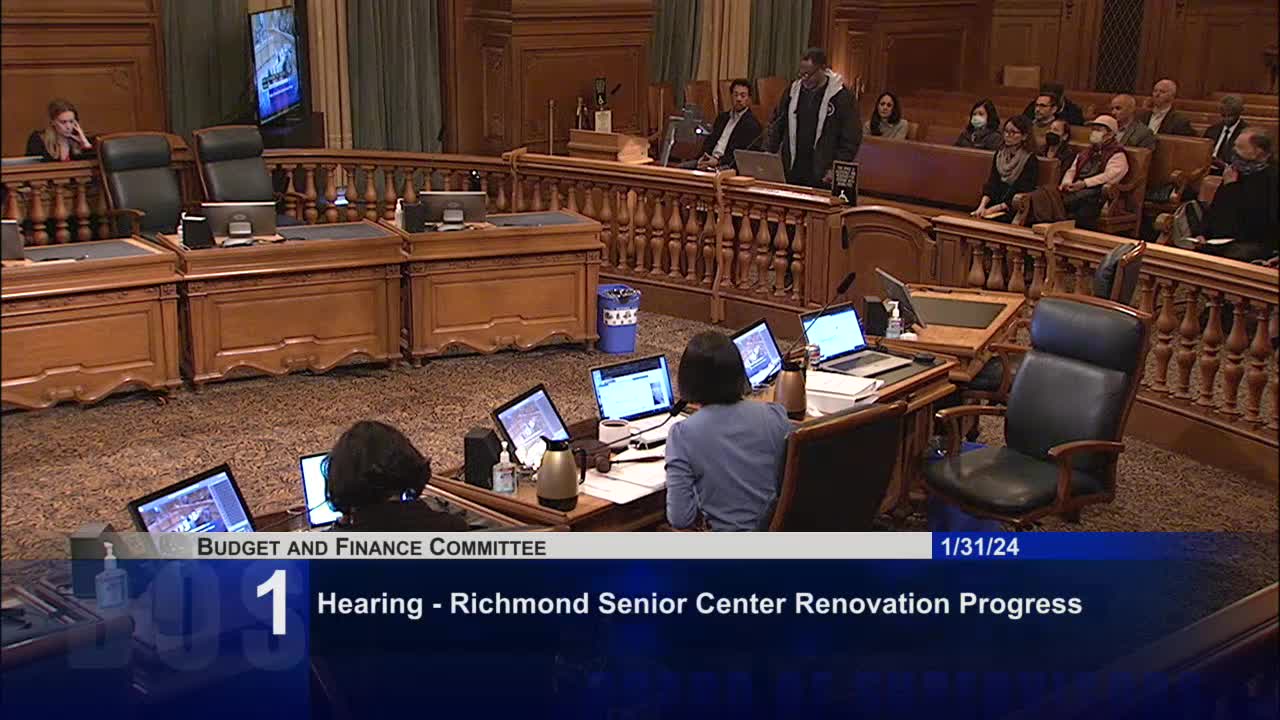 Supervisor Chan champions renovations for Richmond Senior Center amid building concerns