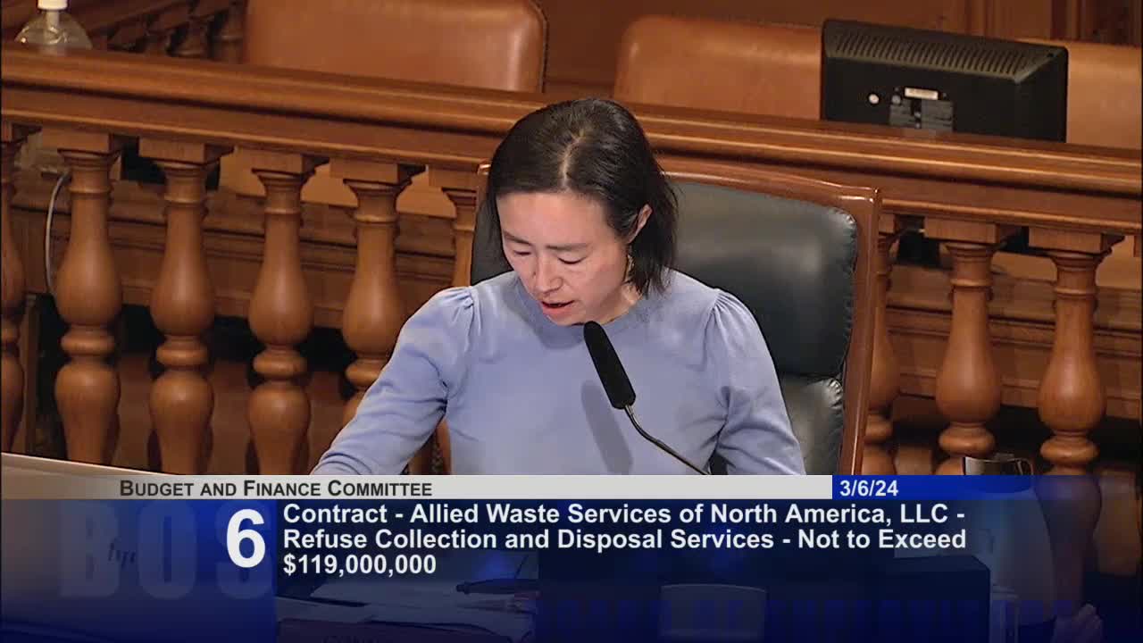 San Francisco committee considers labor and environmental concerns over waste management contract