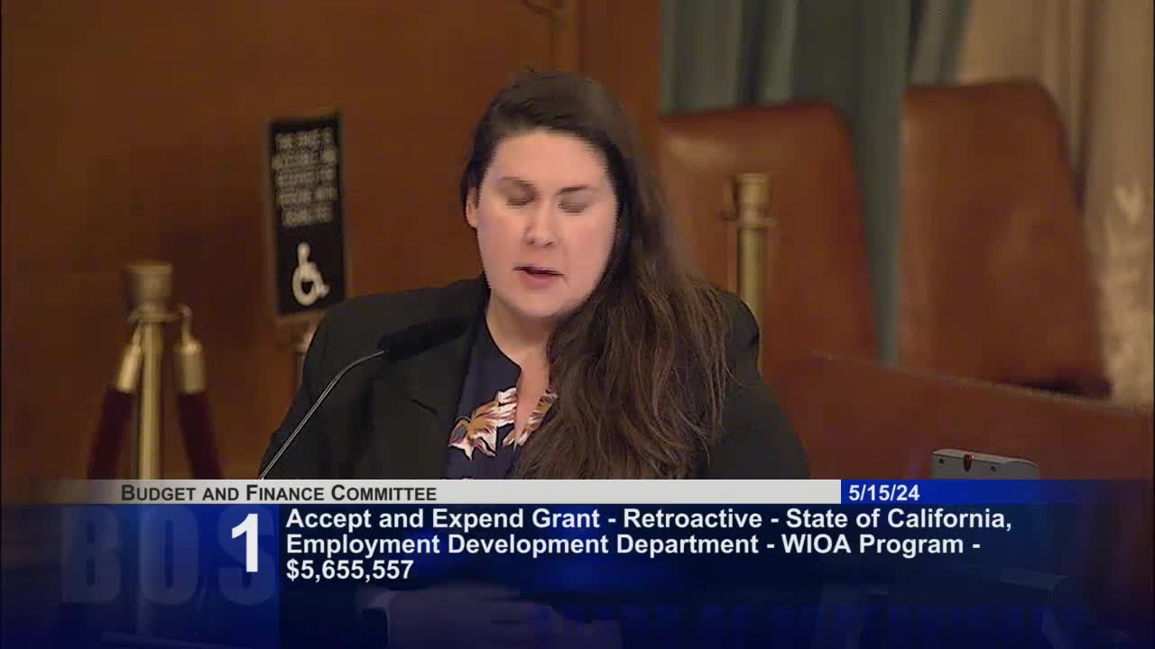 OED secures $1.4M federal grant for California workforce development programs