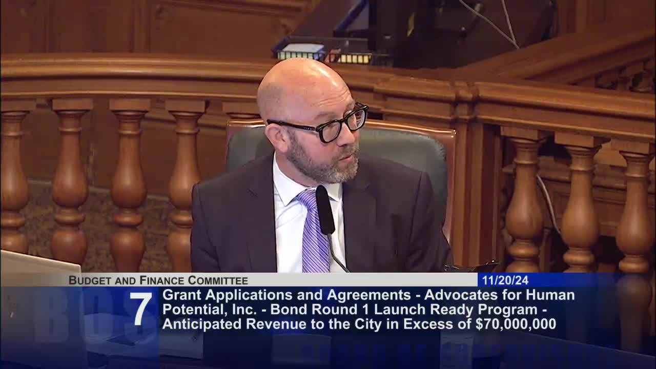 San Francisco committee approves $27.5M grants for youth programs with mission graduates