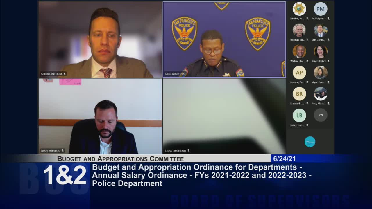 San Francisco police chief addresses budget cuts and recruitment challenges