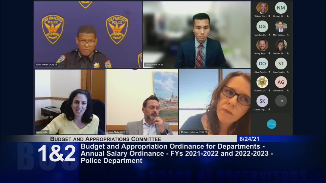 San Francisco supervisors question police budget as calls for reform grow