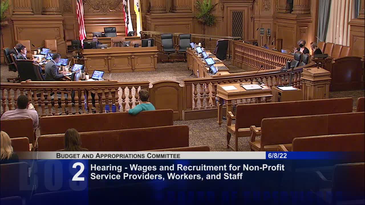 Nonprofit leaders demand living wages for San Francisco's frontline workers during budget meeting