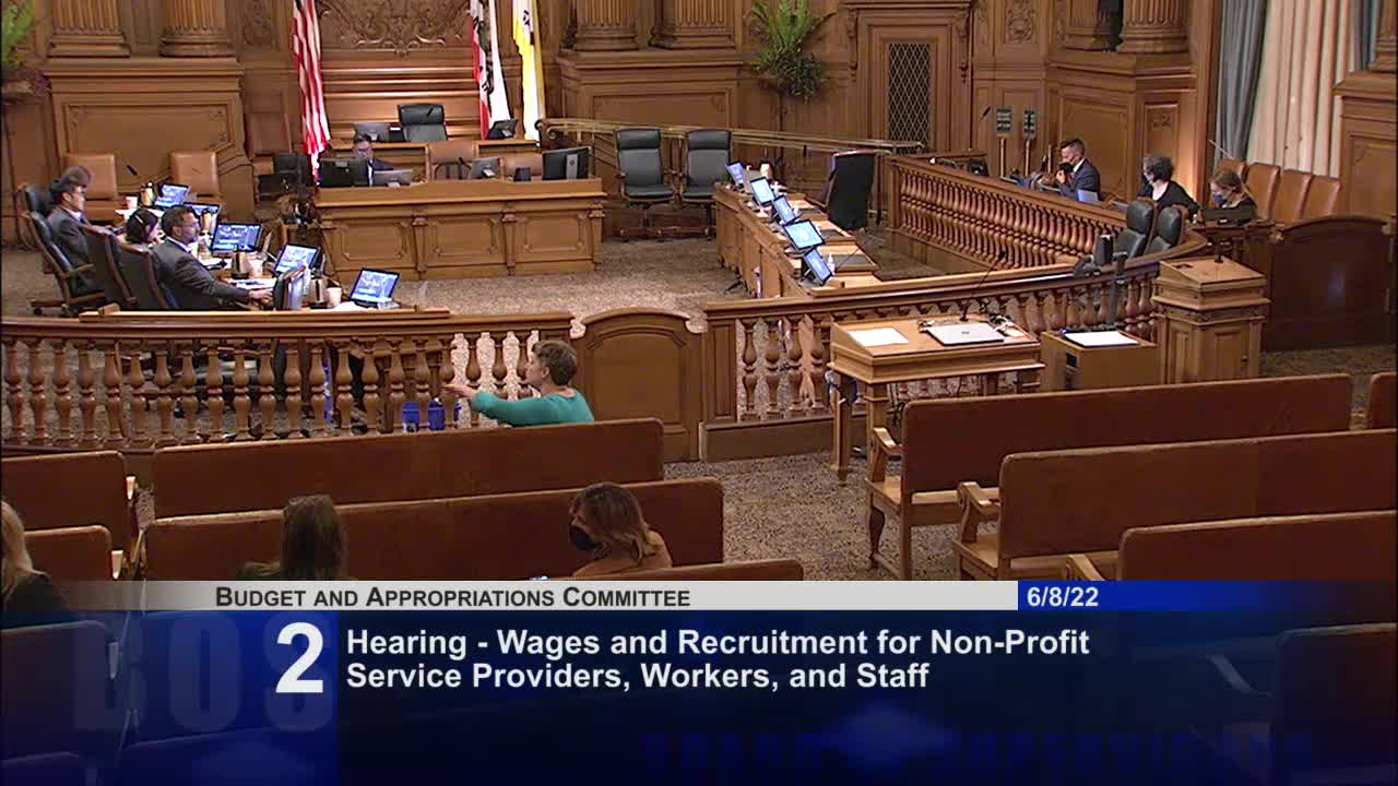 San Francisco nonprofit workers demand wage increases from budget committee